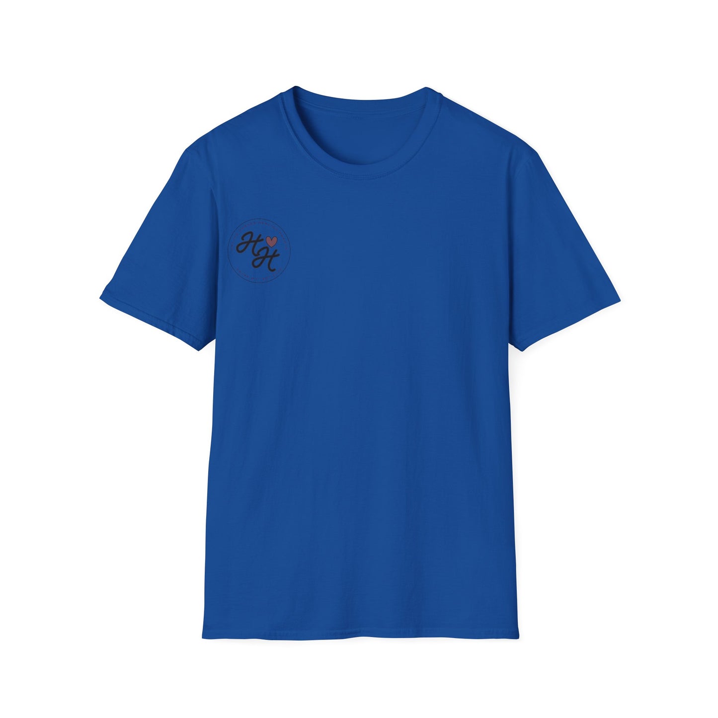 Hiline Hearts Boot Logo - Minimal Casual T-Shirt (light colors)
