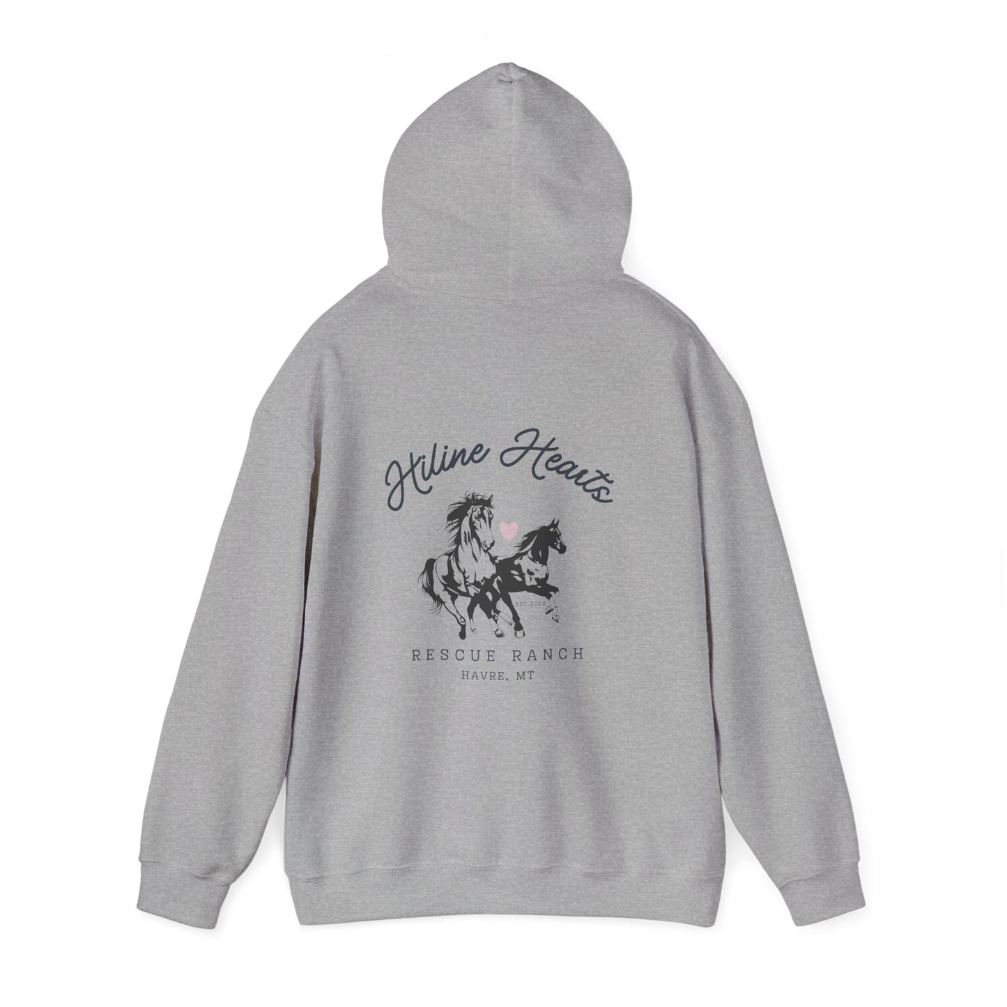 Wild Horses Hoodie (black font)