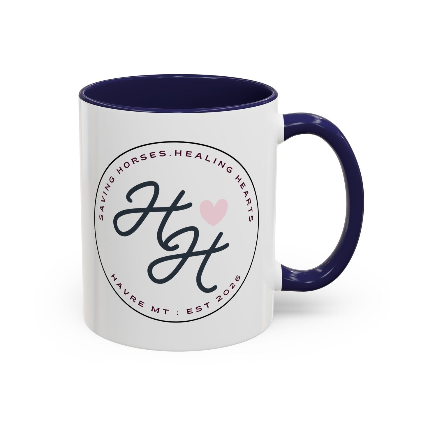 Healing Hearts Therapy Mug – "HHT" Logo Accent Coffee Cup (11/15oz)