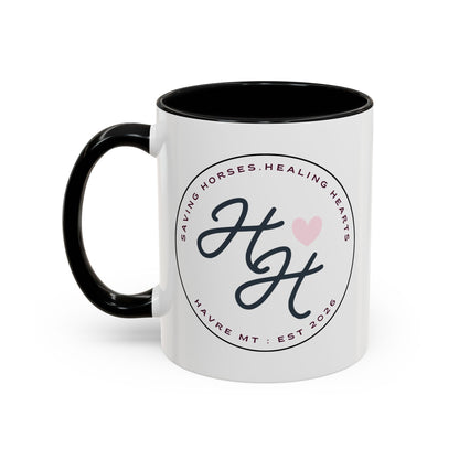 Healing Hearts Therapy Mug – "HHT" Logo Accent Coffee Cup (11/15oz)