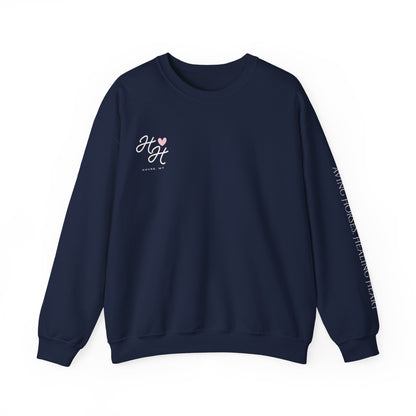 Wild Horses Crewneck Sweatshirt (white font)