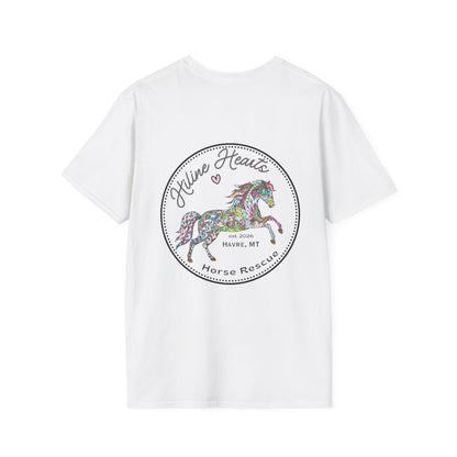 Colorful Horse  Cotton T-Shirt